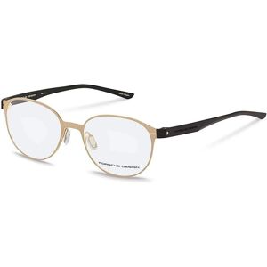 Montatura Occhiali Unisex Porsche P8345-C-5018 Dorata Montatura Occhiali Unisex Porsche P8345-C-5018 Dorata