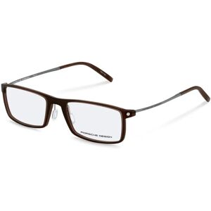 Monture de lunettes Porsche Design P8384-D-55 Marron - Publicité Monture de lunettes Porsche Design P8384-D-55 Marron - Publicité