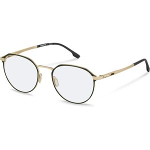 Rodenstock R7150 B000 Svart, Guld - Glasögonram Rodenstock R7150 B000 Svart, Guld - Glasögonram