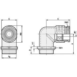 LappKabel Lapp Skindicht Rwv PG 13,5 O - Kabelverschraubung LappKabel Lapp Skindicht Rwv PG 13,5 O - Kabelverschraubung