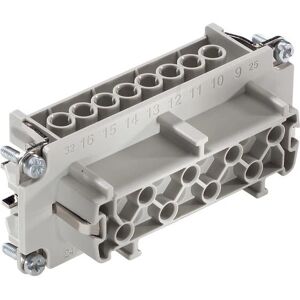 LappKabel EPIC KIT H-BE 16 - 16-Pin Metal Surface-Mount Connector LappKabel EPIC KIT H-BE 16 - 16-Pin Metal Surface-Mount Connector