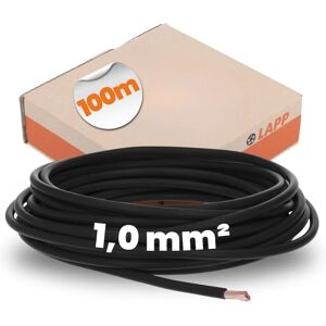 Lapp Kupferkabel 1 mm² Schwarz PVC Flexibles Kabel - Leitungen Lapp Kupferkabel 1 mm² Schwarz PVC Flexibles Kabel - Leitungen