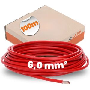 LAPP KABEL - H07VK 1 x 6 RD 4520044 R100 - 1 x 6 RD - Câble - Publicité LAPP KABEL - H07VK 1 x 6 RD 4520044 R100 - 1 x 6 RD - Câble - Publicité