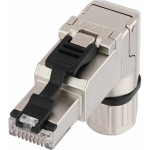Lapp Ethernet Connector - RJ45, 90°, Zilverkleurig Lapp Ethernet Connector - RJ45, 90°, Zilverkleurig