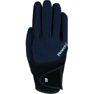 Guanti Roeckl Milano Blu/Nero - Attrezzatura da equitazione Guanti Roeckl Milano Blu/Nero - Attrezzatura da equitazione