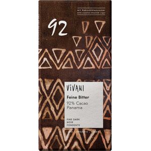Vivani 285947 Ciocolată neagră 92% cacao - Baston de ciocolată Vivani 285947 Ciocolată neagră 92% cacao - Baston de ciocolată