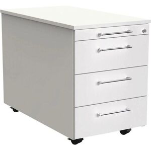 Kerkmann Lago Rollcontainer weiß 4 Auszüge 42,0 x 80,0 x 58,0 cm Kerkmann Lago Rollcontainer weiß 4 Auszüge 42,0 x 80,0 x 58,0 cm