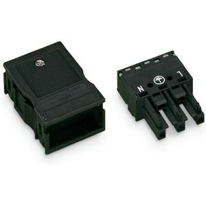 Wago 770-103 Terminalblok - 3-pol, sort Wago 770-103 Terminalblok - 3-pol, sort