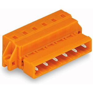 Wago 731-641/019-000 Aansluitblok - 11 Polen - Oranje Wago 731-641/019-000 Aansluitblok - 11 Polen - Oranje