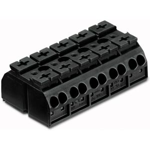 Barre de connexion Wago 862-505 - 5 pôles, noir - Publicité Barre de connexion Wago 862-505 - 5 pôles, noir - Publicité