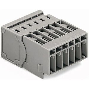 Wago 769-615 Terminal Block - 15 Poles - Grey Wago 769-615 Terminal Block - 15 Poles - Grey