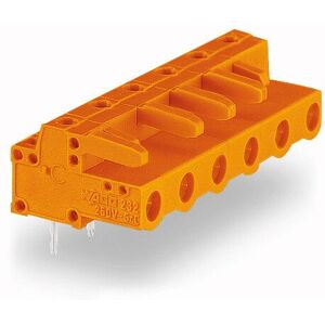 Wago 232-868 Terminalblok - 8 Poles, Oranje Wago 232-868 Terminalblok - 8 Poles, Oranje