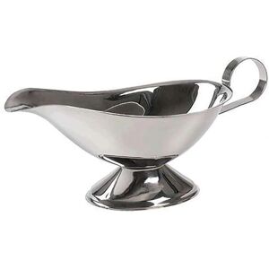 WAS Germany - Salsa con pied in acciaio nichel-cromo - 0,2L WAS Germany - Salsa con pied in acciaio nichel-cromo - 0,2L
