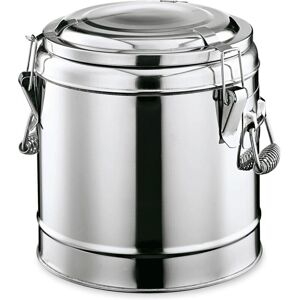 WAS Germany Conteneur isotherme en acier nickel-chrome - 8L - Ø 26cm - Publicité WAS Germany Conteneur isotherme en acier nickel-chrome - 8L - Ø 26cm - Publicité