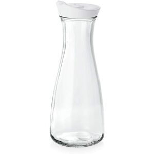 WAS Germany Carafe avec Couvercle - 1L, Blanc, Ø 6,7cm - Carafe - Publicité WAS Germany Carafe avec Couvercle - 1L, Blanc, Ø 6,7cm - Carafe - Publicité