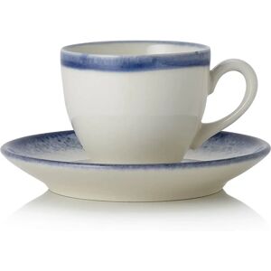 WAS Germany - Ensemble de 6 tasses à espresso et soucoupes - Marina - Porcelaine - Publicité WAS Germany - Ensemble de 6 tasses à espresso et soucoupes - Marina - Porcelaine - Publicité