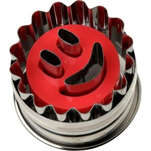 Dr. Oetker Koekjesvorm Smiley Rood - Koekjesuitsteker Dr. Oetker Koekjesvorm Smiley Rood - Koekjesuitsteker