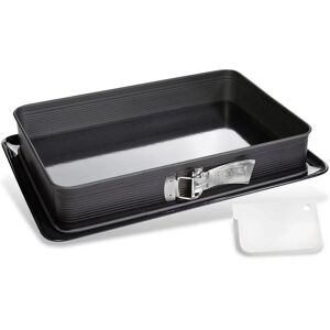 Moule à gâteau Zenker 7022 - Springform rectangulaire antiadhésive, résistante au four - Publicité Moule à gâteau Zenker 7022 - Springform rectangulaire antiadhésive, résistante au four - Publicité