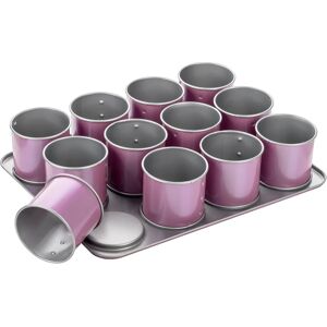 Zenker Mini Cake Tray - Creative Studio, Non-Stick, 12 Pcs - Mini Cake Mold Zenker Mini Cake Tray - Creative Studio, Non-Stick, 12 Pcs - Mini Cake Mold