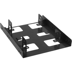 Sharkoon 3.5'' BayExtension - 2 x 2.5 - Noir - Adaptateur HDD Sharkoon 3.5'' BayExtension - 2 x 2.5 - Noir - Adaptateur HDD