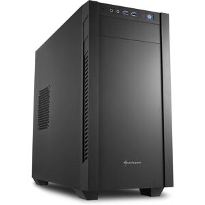 Sharkoon S1000 Torre MicroATX - Negro - Caja para PC Sharkoon S1000 Torre MicroATX - Negro - Caja para PC