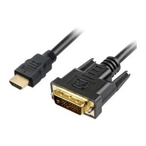 Sharkoon 1m HDMI / DVI-D Kabel - Schwarz Sharkoon 1m HDMI / DVI-D Kabel - Schwarz