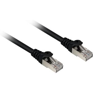 Sharkoon Schwarzes Cat.6a SFTP 10 m Netzwerkkabel Sharkoon Schwarzes Cat.6a SFTP 10 m Netzwerkkabel
