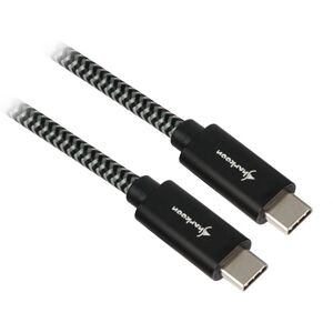Sharkoon USB-C auf USB-C Kabel - 0,5 m - USB 3.2 Sharkoon USB-C auf USB-C Kabel - 0,5 m - USB 3.2