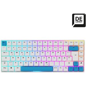 Sharkoon Shark SGK50 S3 PBT Gaming-Tastatur - Weiß Sharkoon Shark SGK50 S3 PBT Gaming-Tastatur - Weiß