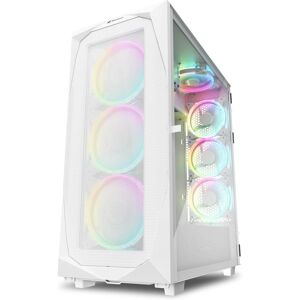 Sharkoon REV300 White Tower - High-Performance PC Case Sharkoon REV300 White Tower - High-Performance PC Case
