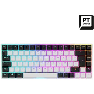 Λευκό Μηχανικό Πληκτρολόγιο Sharkoon - SGK50 S3 - 75% Διάταξη Λευκό Μηχανικό Πληκτρολόγιο Sharkoon - SGK50 S3 - 75% Διάταξη