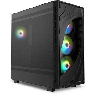 Sharkoon Rebel C80M RGB PC Case - High Airflow Gaming Tower Sharkoon Rebel C80M RGB PC Case - High Airflow Gaming Tower