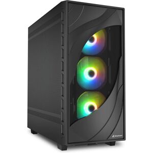 Sharkoon Rebel C80M RGB PC-Gehäuse - Hochbelüfteter Gaming Tower Sharkoon Rebel C80M RGB PC-Gehäuse - Hochbelüfteter Gaming Tower