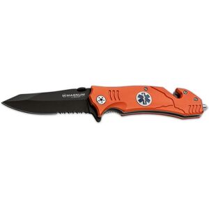 Coltello di Soccorso Magnum - Soccorso, Nero, Arancione, Alluminio Coltello di Soccorso Magnum - Soccorso, Nero, Arancione, Alluminio
