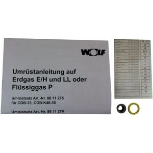 Kit di conversione gas Wolf CGB-50 - Liquido e naturale Kit di conversione gas Wolf CGB-50 - Liquido e naturale
