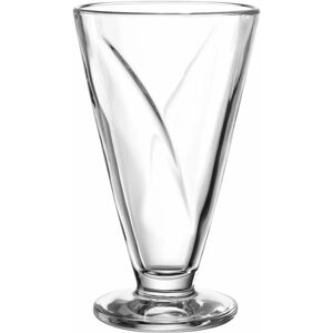 LEONARDO CONO Dessertkommen - Set van 4 - Transparant Glas LEONARDO CONO Dessertkommen - Set van 4 - Transparant Glas