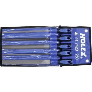 HOLEX - Ensemble de 5 limes avec poignée ergonomique dans pochette en nylon - Lime - Publicité HOLEX - Ensemble de 5 limes avec poignée ergonomique dans pochette en nylon - Lime - Publicité