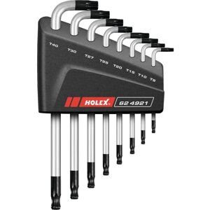 HOLEX - Ensemble de 8 tournevis Torx à manche plié - Publicité HOLEX - Ensemble de 8 tournevis Torx à manche plié - Publicité