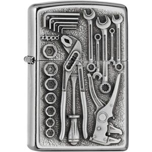 Zippo Toolbox Sølv Metallighter - Lighter Zippo Toolbox Sølv Metallighter - Lighter