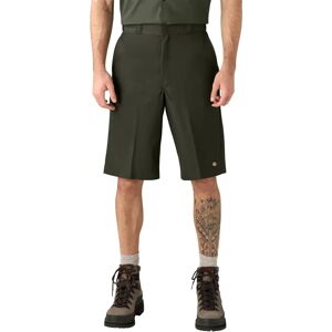 Dickies Olive Green Multi-Pocket Shorts - Casual & Workwear 34 Dickies Olive Green Multi-Pocket Shorts - Casual & Workwear 34