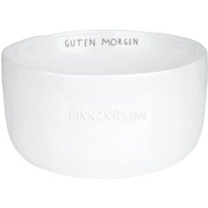 Bol de petit-déjeuner blanc - 13,5cm - Porcelaine - Publicité Bol de petit-déjeuner blanc - 13,5cm - Porcelaine - Publicité