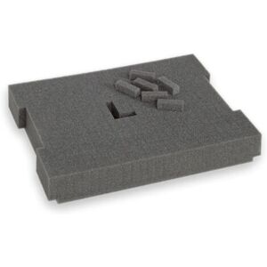 SORTIMO Grey Foam Insert for L-BOXX 102 - Storage Box Accessory SORTIMO Grey Foam Insert for L-BOXX 102 - Storage Box Accessory