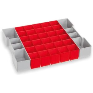 L-BOXX 6000010090 Storage Box Accessory - Grey, Red Inset box set L-BOXX 6000010090 Storage Box Accessory - Grey, Red Inset box set
