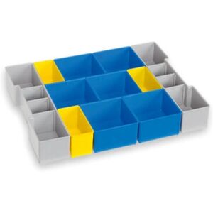 Système de boîtes de rangement Sortimo BC3 LB 102 - Bleu, Gris, Jaune - Publicité Système de boîtes de rangement Sortimo BC3 LB 102 - Bleu, Gris, Jaune - Publicité