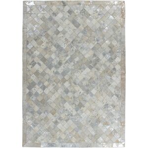 KAYOOM - Lavish 210 Lederteppich - Patchwork, Rechteck, 80x150cm KAYOOM - Lavish 210 Lederteppich - Patchwork, Rechteck, 80x150cm