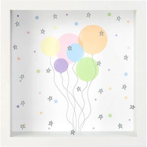 Goldbuch Scatola portamonete MDF bianca con palloncini Goldbuch Scatola portamonete MDF bianca con palloncini