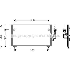 AVA COOLING MT5106 Airconditioner Condenser - Aluminium AVA COOLING MT5106 Airconditioner Condenser - Aluminium
