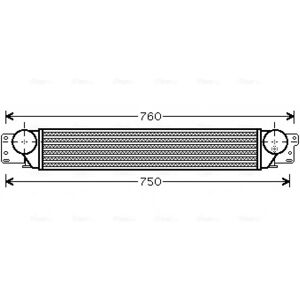 Ava Quality Cooling Ol4442 - Intercooler Ava Quality Cooling Ol4442 - Intercooler