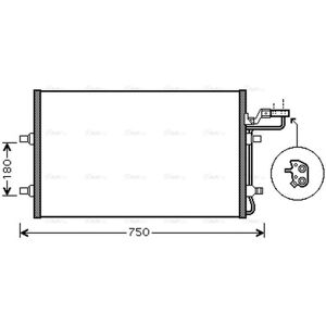 PRASCO VO5149 Condenseur en aluminium pour Volvo C30, V50 - Condenseur - Publicité PRASCO VO5149 Condenseur en aluminium pour Volvo C30, V50 - Condenseur - Publicité