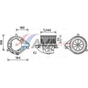 Ava Quality Cooling RT8572 - Motor eléctrico para calefacción Ava Quality Cooling RT8572 - Motor eléctrico para calefacción
